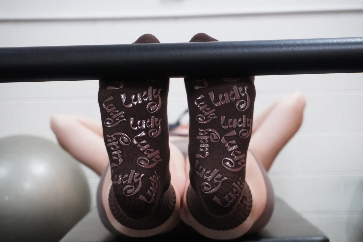 The Caffeinated Cherub - Grip Socks