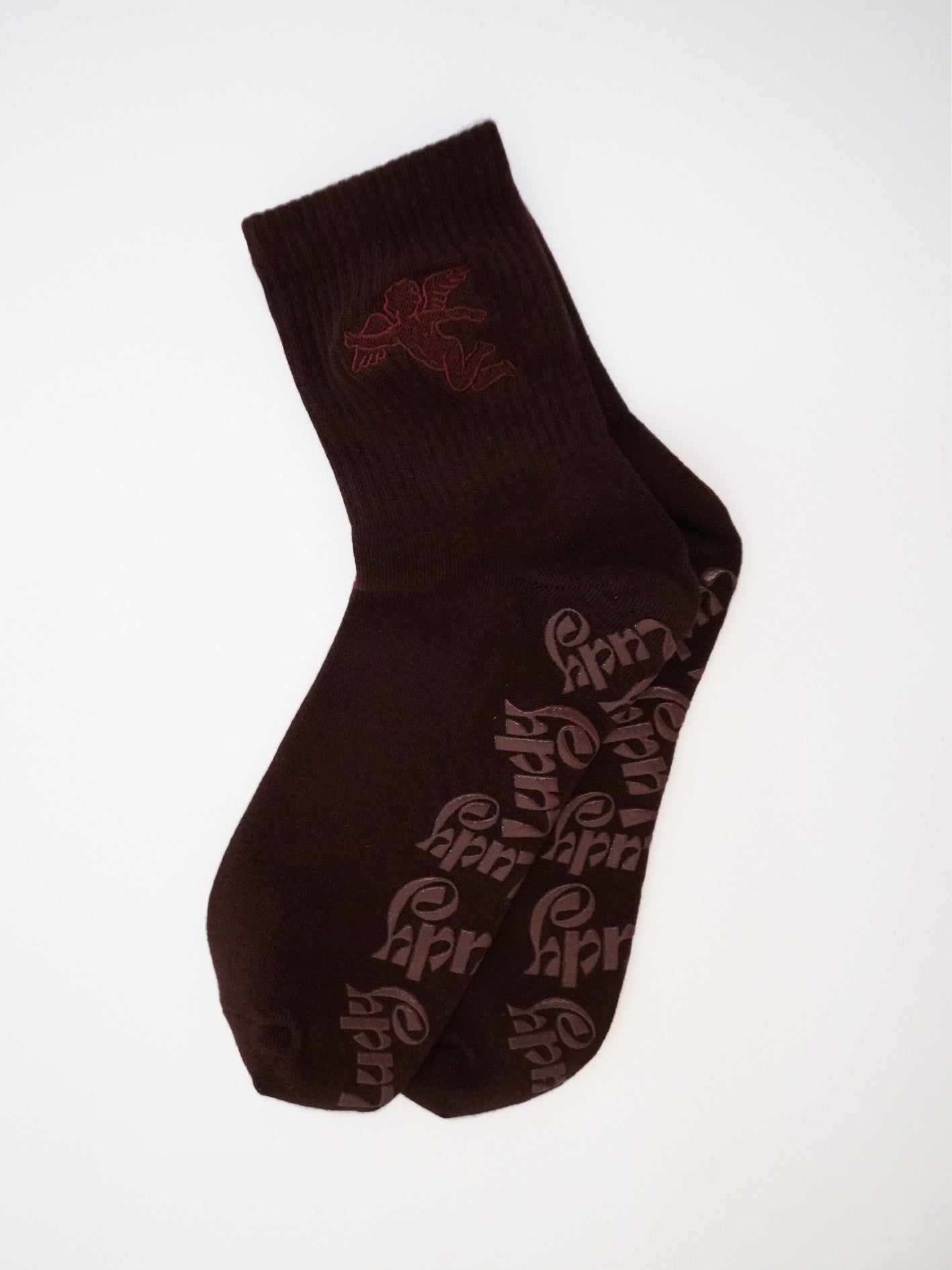 The Caffeinated Cherub - Grip Socks